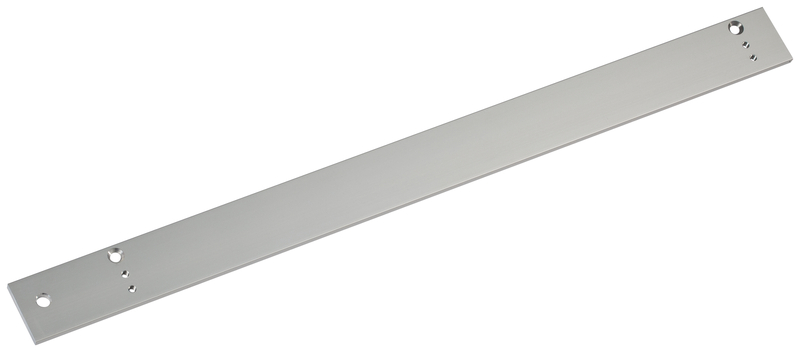 Metallstange, Stahlstreifen, Flachstab, gebürstetes Metall, Beschlagteil
