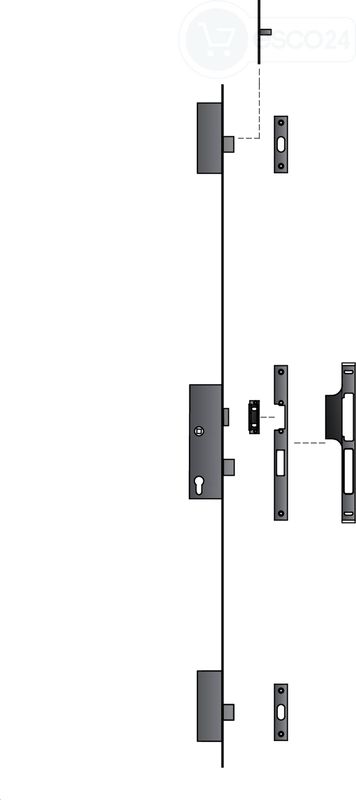 MFV-Set systeQ-M-B-1 1flg. ausw.