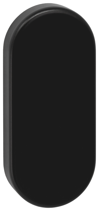 schwarz, oval, gloss, zubehör, slim
