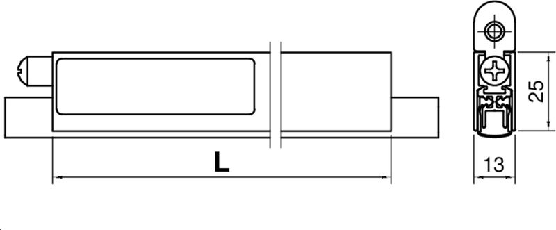 Athmer Absenkdichtung l=1085mm, Auslösung einseitig (WS 2000) Diagramm, Handlung,