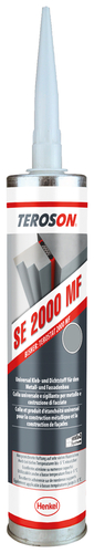 TEROSON SE 2000 MF MS-Polymer-Klebstoff VE = 12 Kartuschen à 310 ml, grau