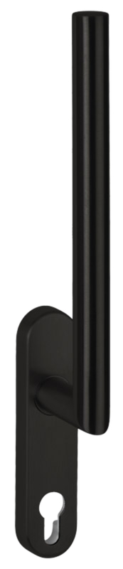 Türgriff, Türgriff](Door Handle, schwarz, Hebel, Schlossrosette