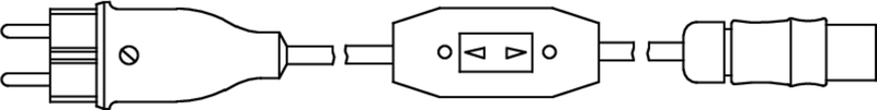 Steckeradapter, Netzteilkabel, UK-Stecker, Steckeradapter-Set, Kabelconnector