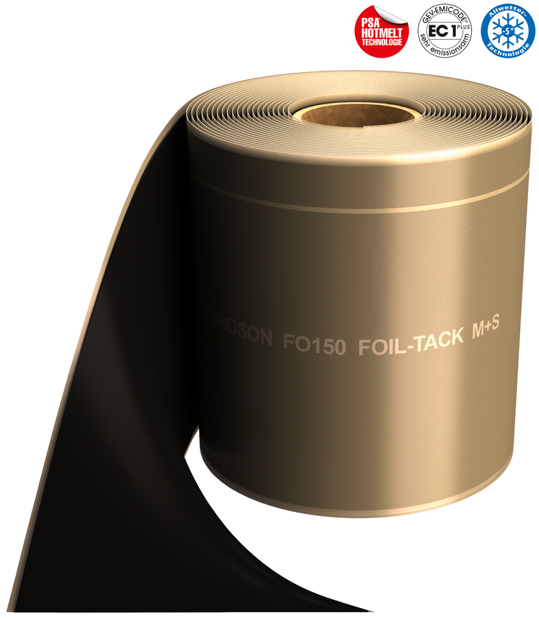 TEROSON FO 150 Foil-Tack M+S selbstklebend, Rolle 20 m x 500 mm