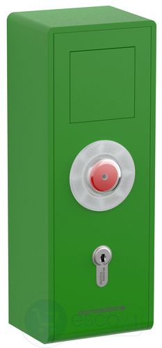 dormakaba STL-G 422 RWS-Terminal  ohne Netzteil, Rahmen grün/Blende grün