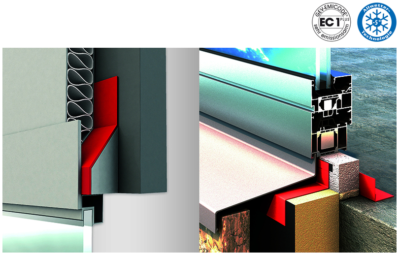 Bauteile, Aluminiumprofil, Wärmedämmung, Dämmstoff, Kühl-/Kältepaneel
