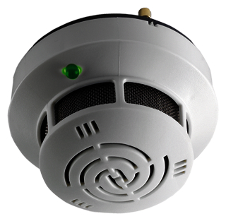 HEKATRON ORS 142 Rauchschalter  weiß Badezimmer, Drinnen, Zimmer, Duscharmatur, Gerät, Fön, Elektrisches Gerät,