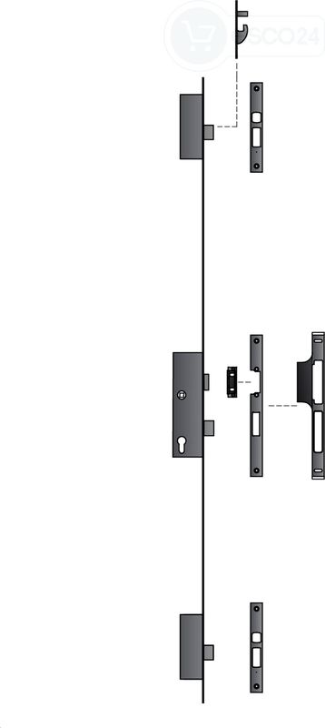 FT systeQ-M-BH-EP960-ESC, 1 1-flg., EN 179, E einw