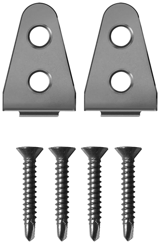 Metallwinkel, Schrauben, Beschläge, Rahmenbefestigung, Montagekit