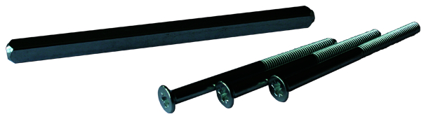 Schraubbolzen, Schrauben, Holzbauteile, Metall, Unterlegscheibe