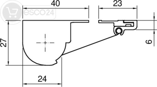 FSR 7000 Outdoor Fingerschutz L=2015 mm RAL 9016