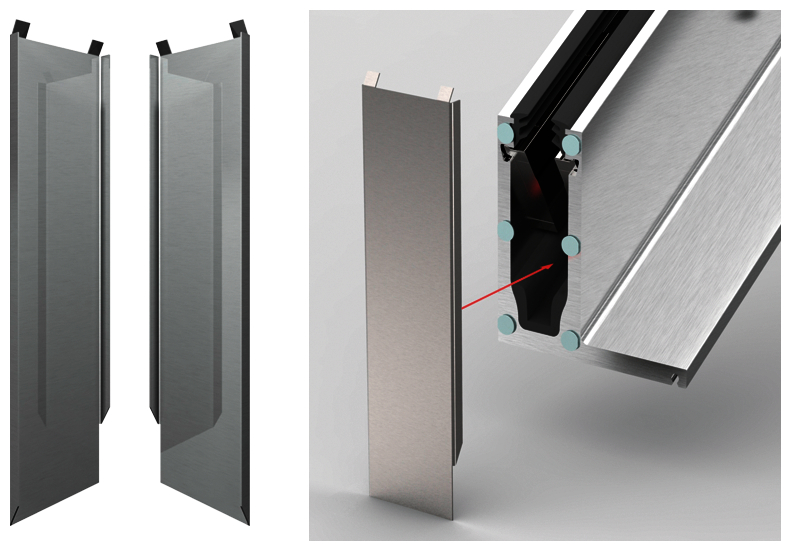 Aluminium, Tür, Aluminium, Tür, Aluminium, Tür,