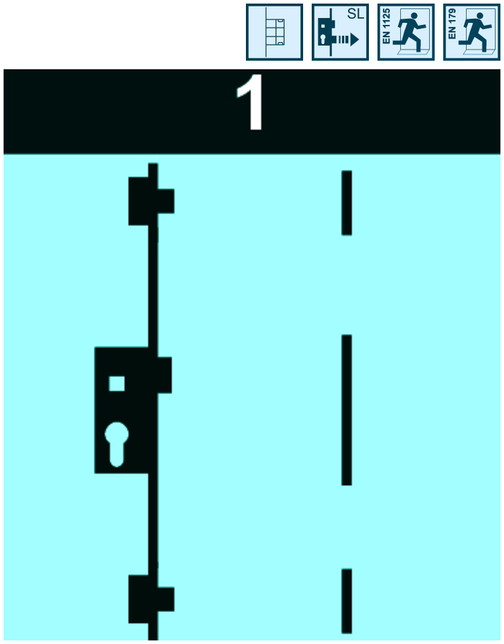 FT-MFV-Set BKS-M-19-SL-ESC-1 1flg. Fkt.E GFF