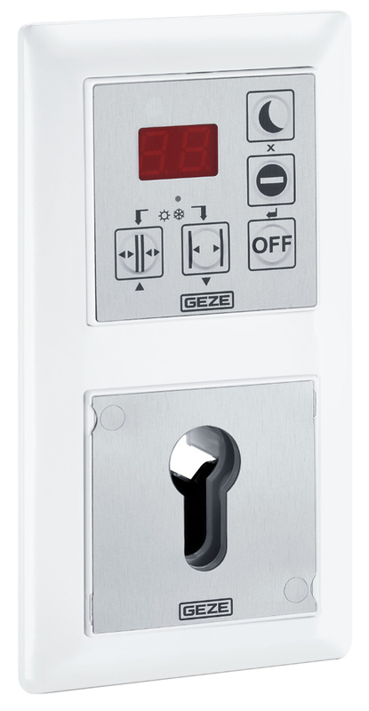 Zentraleinheit, Alarm-/Steuerungsmodul, Display, Schalter, Schlüsselschalter