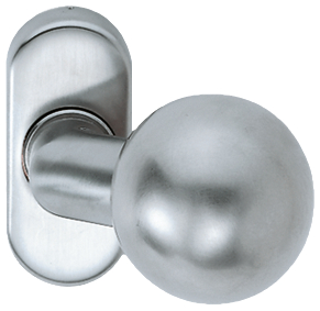 Türknopf, Knopf, Türgriff, Edelstahl, Rundknopf