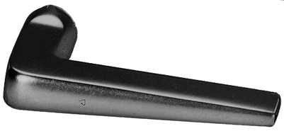 Türgriff, Klinkenhebel, Metall, schwarz, Riegelgriff