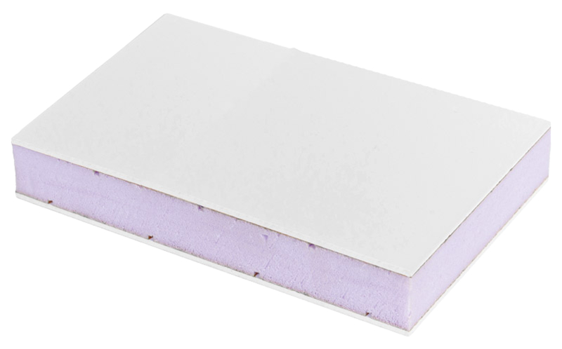Schwamm, Schaumstoff, Weiße Oberseite, Lila Kernschicht, Küchen-Schaum