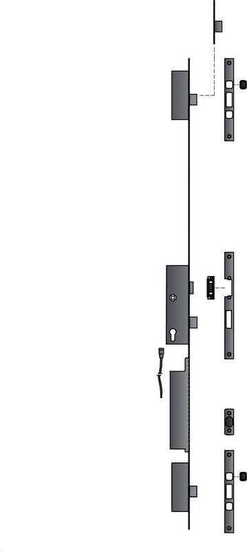 FT-MFV-Set systeQ-M-SLM-ESC-1 Fkt.E 1flg. einw. Drinnen,