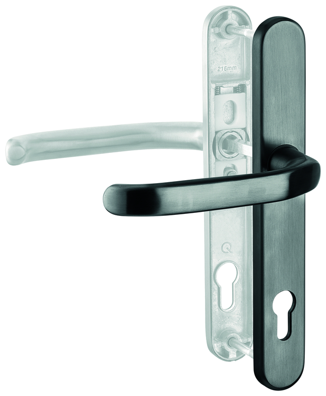 Türdriegel, Türgriff, Türschloss, Schlossrosette, Sicherheitsbeschlag