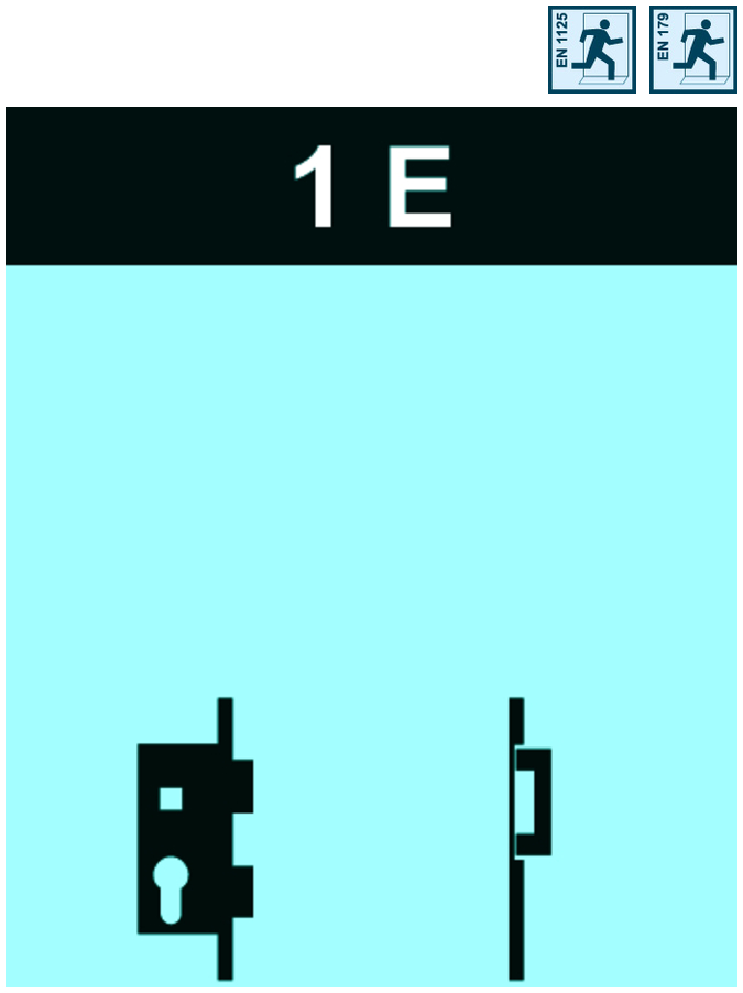 Tür, Schloss, Mechanismus, Metall, Flachverschluss