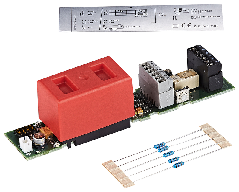 Steuerplatine, roter Transformator, Elektronikmodul, Widerstände, Leiterplatte-Set