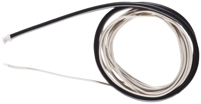 Kabel, Stecker, Netzkabel, Rundkabel, Weiß-Schwarz