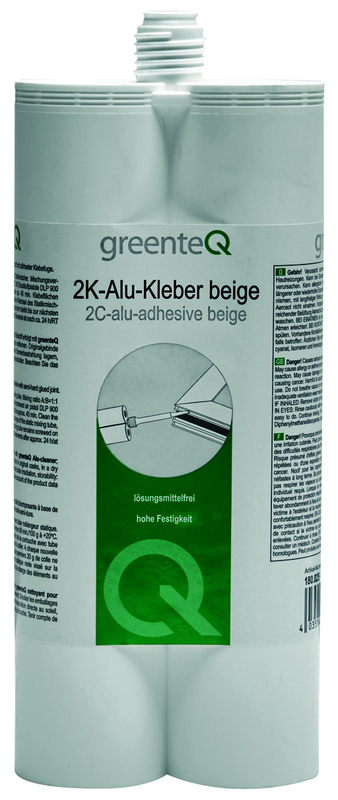 Kleber, Beige, 2K-Alu, Klebekleber, Montageband