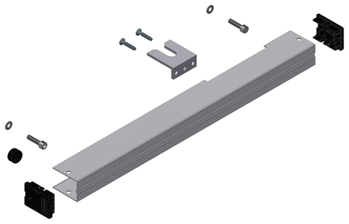 systeQ Befestigungs-Set VH2.0 RM ausw. EV1 Silberfarben