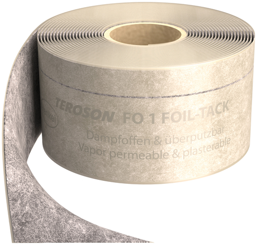 TEROSON FO 1 FOIL-TACK einseit.vollfl.selbstkl., Rolle 30 m x 250 mm