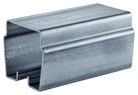 steking, eckverbindung, metall, verzinkt, profil