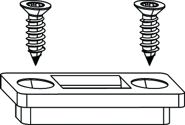 Schraube, Schrauben, Befestigungsplatte, Montageplatte, Bauteil
