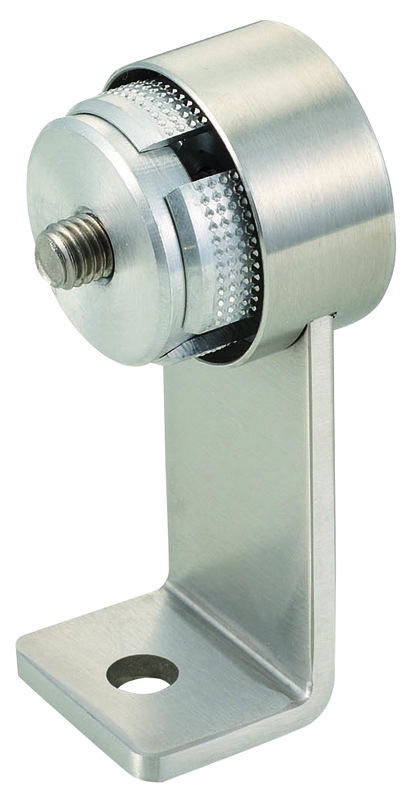 Endstütze KWS, Serie WS, f.RohrØ 40x2 mm gerade, ohne Bef.-mat., Edelstahl