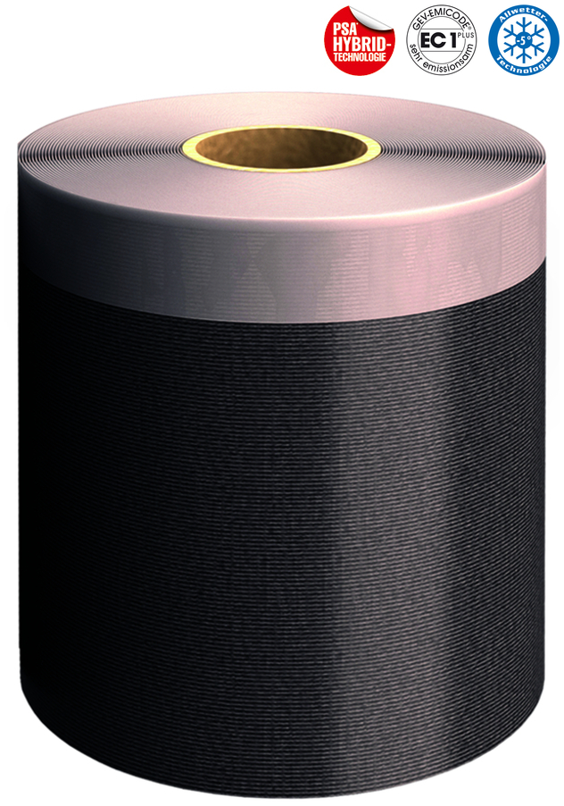Klebeband, Gewebeband, Schwarz, Rollenband, Kartonband