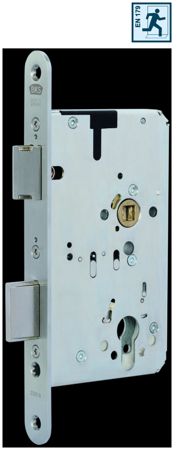 FT-Schloss BKS B 2320-ESC-1 Fkt.B D65 F3x24x235,L/R Entf.=72