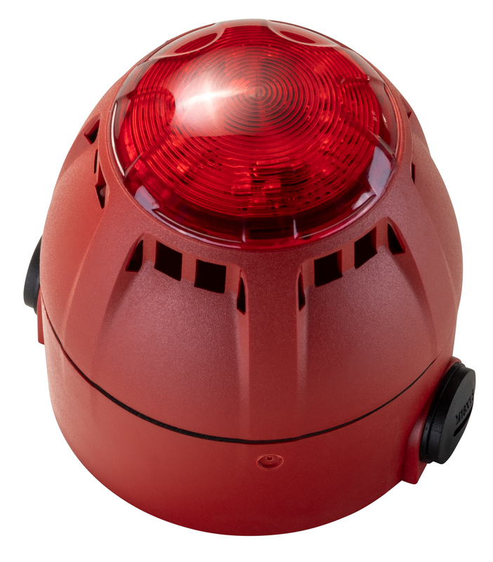Rotes Signallicht, Roter Warnton, LED-Alarm, Rotes Blinkenlicht, Signalgeber