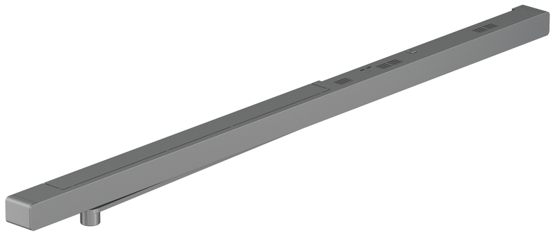 LED-Leiste, Unterbauleiste, Aluminium, grau, Lichtleistenkomponente