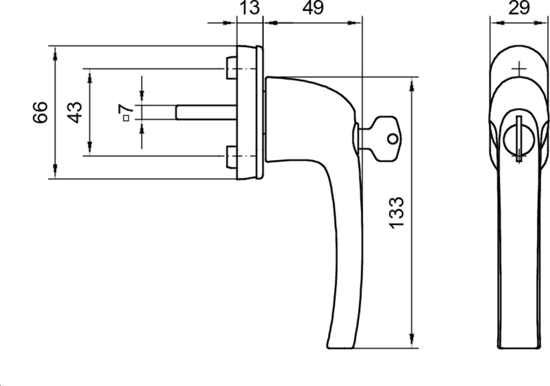 Toter, Butt hinge?, Butt hinge?, Schlosszuhaltung?