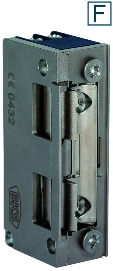 Elektrischer Türöffner, Türöffner, Metallgehäuse, Silberfarben