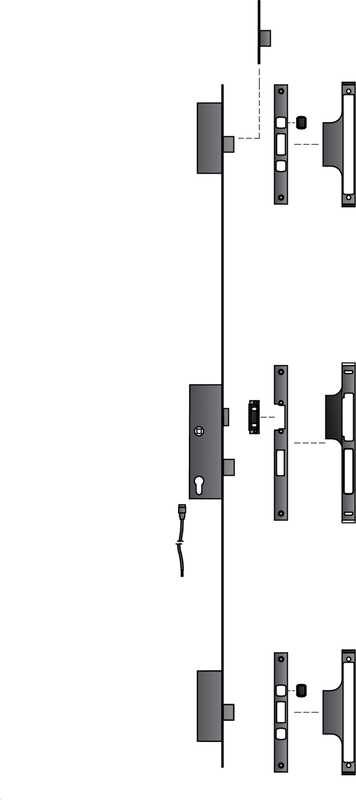 FT-MFV-Set systeQ-M-SL-ESC-1 Fkt.B 1flg