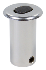 Stahlbohrer, Zugknopf, Sicherungsrolle, Rundkopfschraube, Sperrstopper