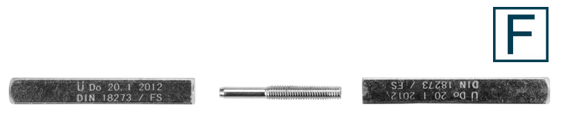 Metallstreifen, Gewindeschraube, Nagel, Unterlegscheibe, Stahlstab