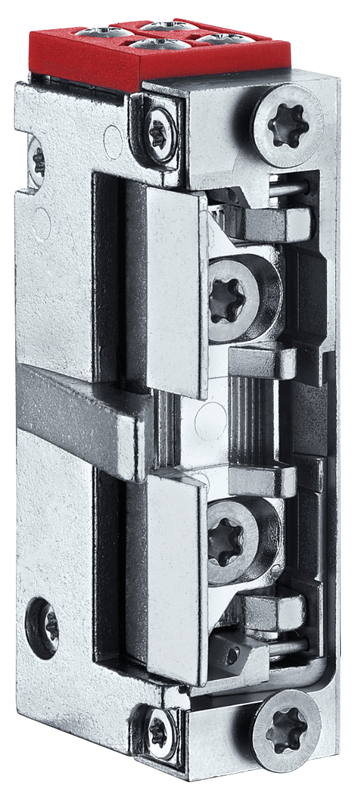 circuit-breaker, Terminal block, Metallgehäuse, Schraubklemmen, roter Oberteil