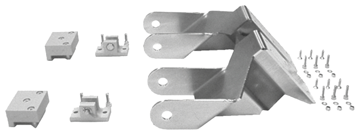 metallsteg, Montagesatz, Winkelhalter, Schraubensatz, Beschläge