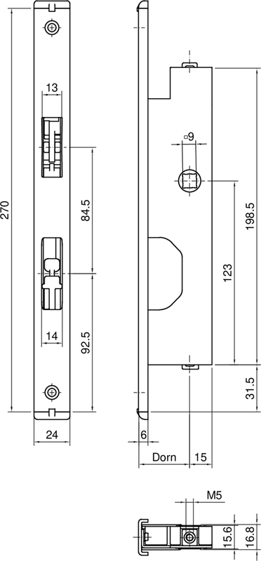 FT-GK Wilka 8664 D34 U6x24x270 RDS L/R Schaubild, CAD-Diagramm, Schaubild, CAD-Diagramm,