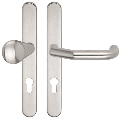 BKS Wechsel-Grt. Rondo H1.1/K1.1 PZ92, VK=9, TS 65-80, rund, Edelstahl matt Griff, Badezimmer, Drinnen, Zimmer, Duscharmatur, Griff, Badezimmer, Drinnen, Zimmer, Duscharmatur,