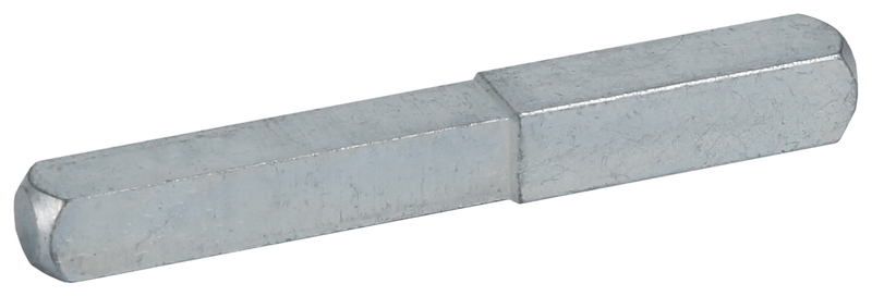 Metallstift, Wellenstift, Senkstift, bearbeiteter Stahl, Silberfarbig