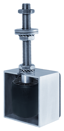 bolts, nut, threaded rod, adjuster, metal hardware