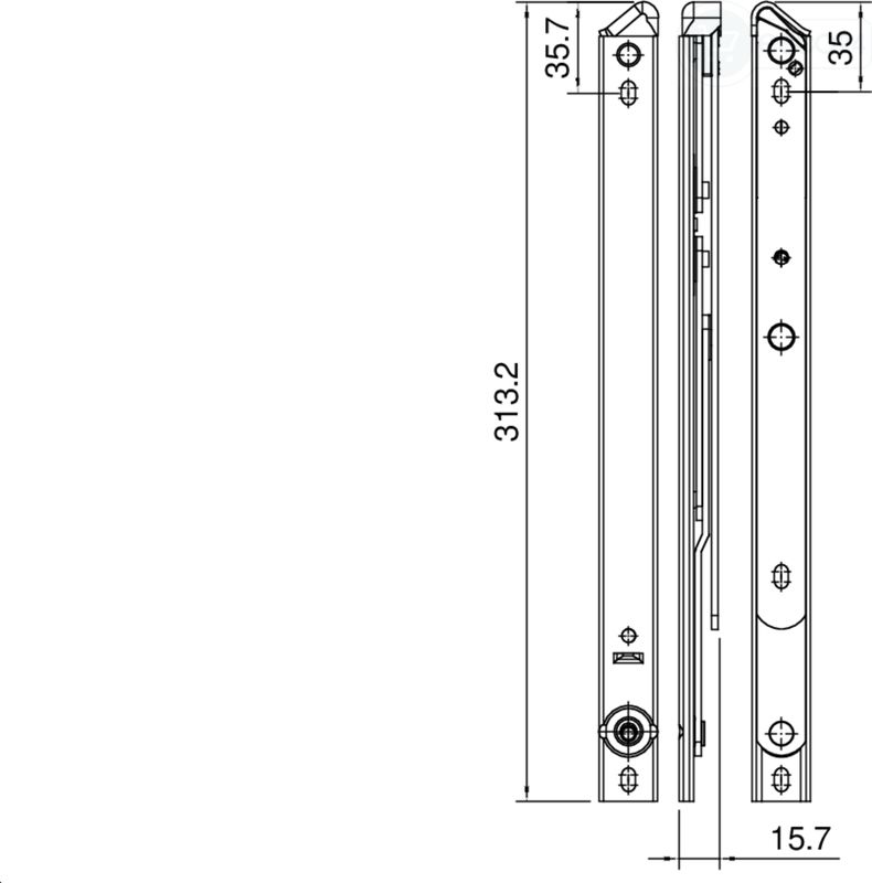 SENK-KLAPP-SCHERE STERLING SPT 12 PAAR-LINKS/RECHTS