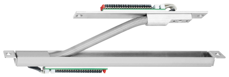 rail-mounted, elektronisches Terminal, Kabelkanal, DIN-Schiene, Steckleisten-Schienenträger
