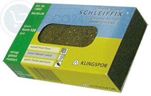 KRONEN-SCHLEIFFIX-HANDKLOTZ 80X50X20 MM KORN 120